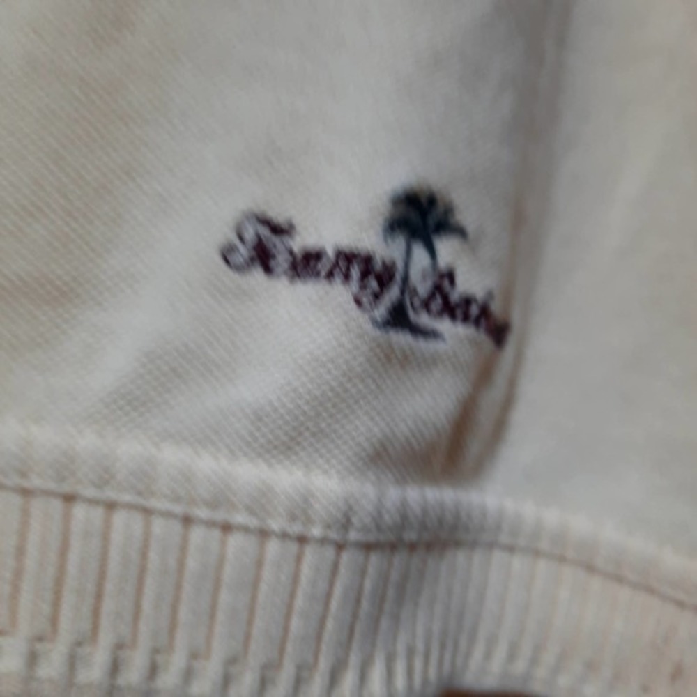 TOMMY‎ BAHAMA MENS XL YELLOW COTTON SHORT SLEEVE POLO - Picture 3 of 7